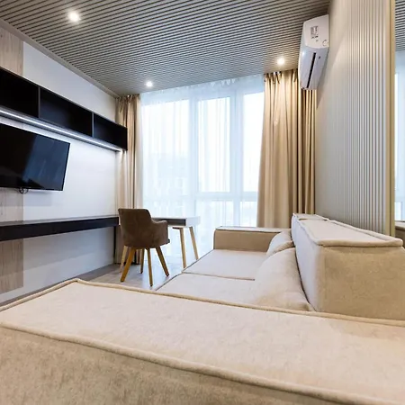 Hotel apartamentowy Nyvky Like - файна таун - 58